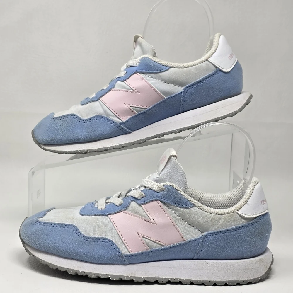 New Balance 237 Grade 'school Blue Casual Sneakers PC237ME Size 2.5 Pre-owned